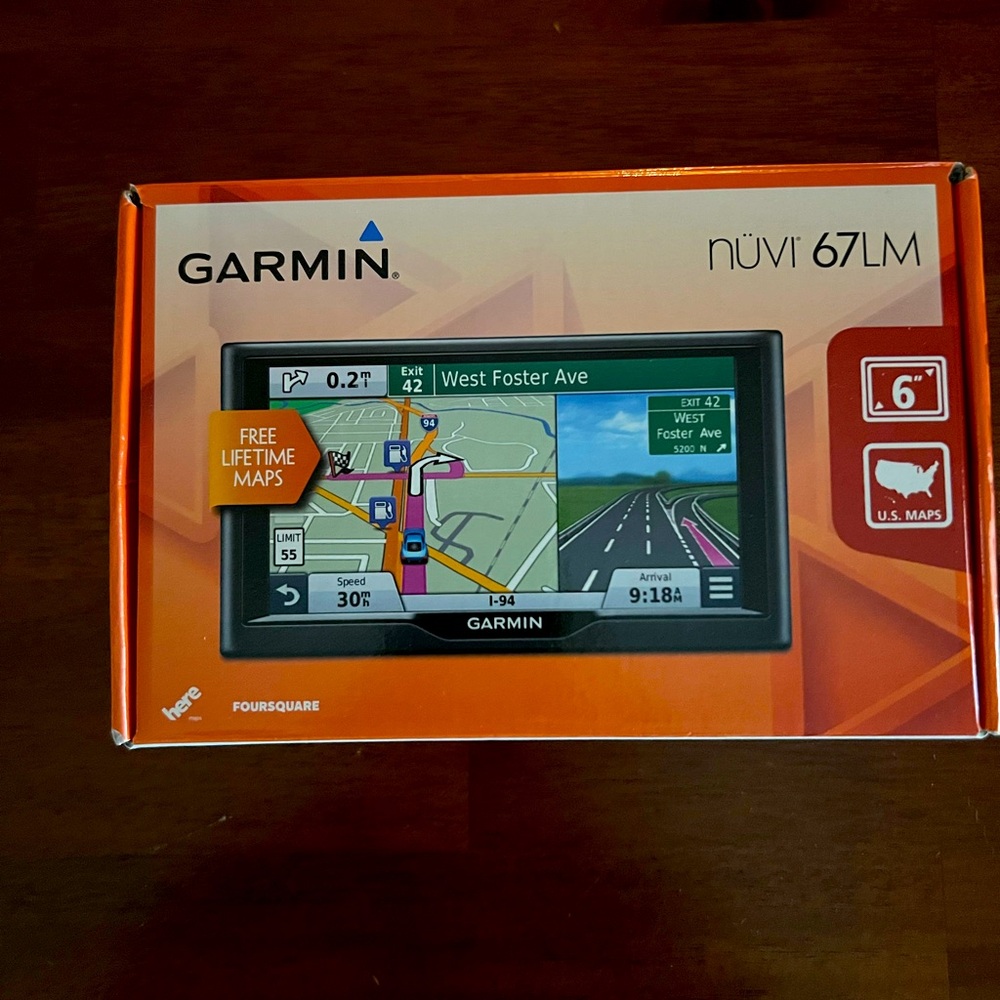 Garmin Nuvi 67LM GPS Navigator - New in Box